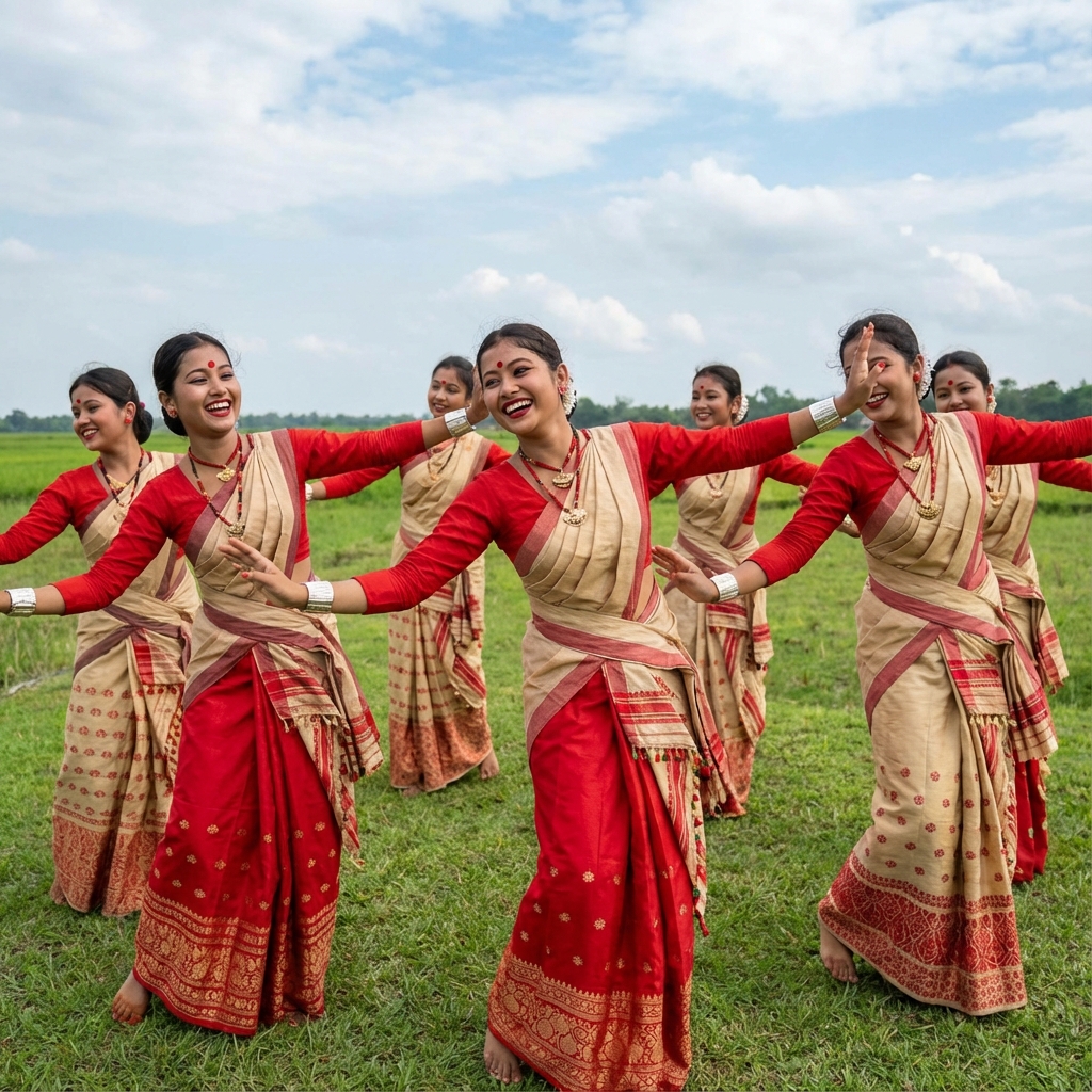 Bihu celebration